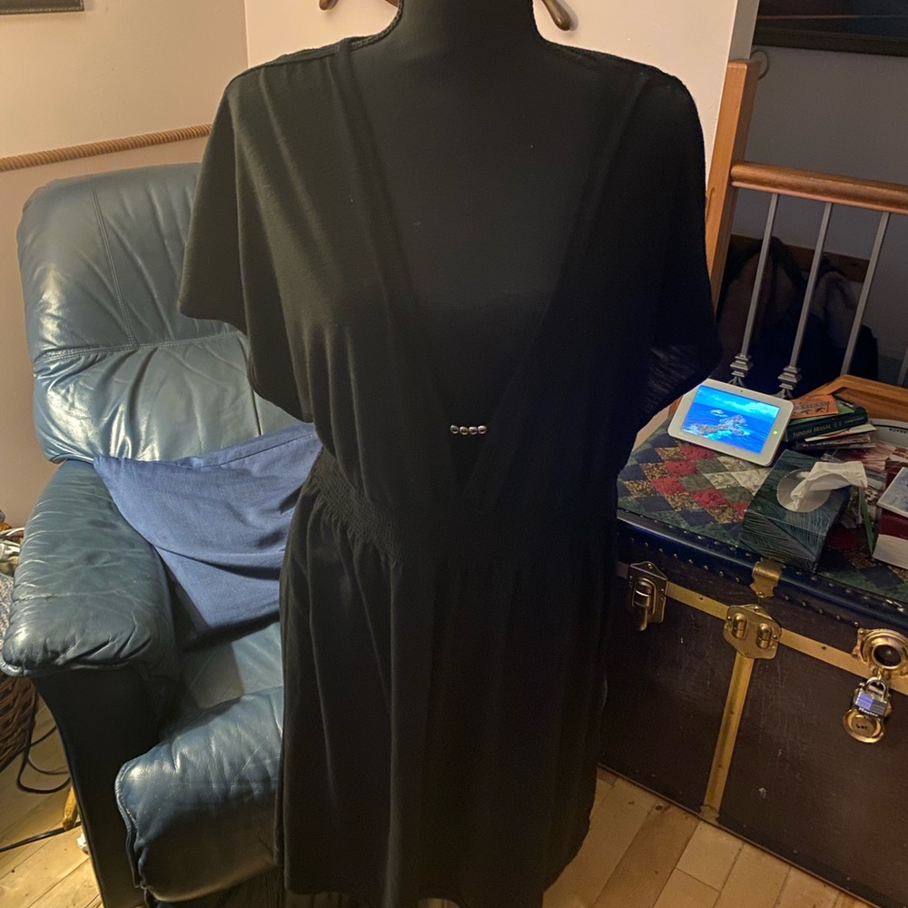 Elegant Black Cover Up